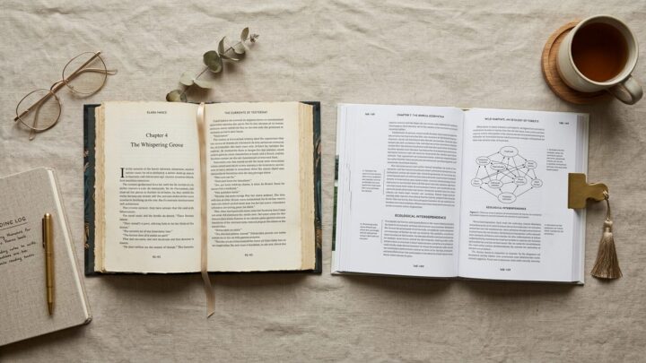 Skönlitteratur kontra fackbok: val och läsfördelar